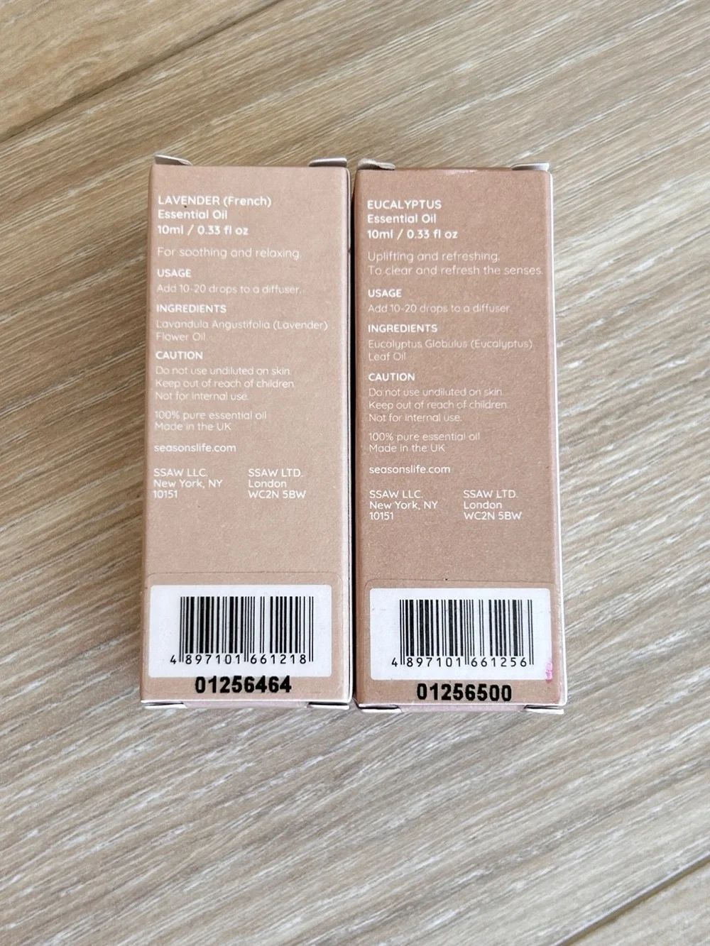 Seasons Single Origin Essential Oils Set